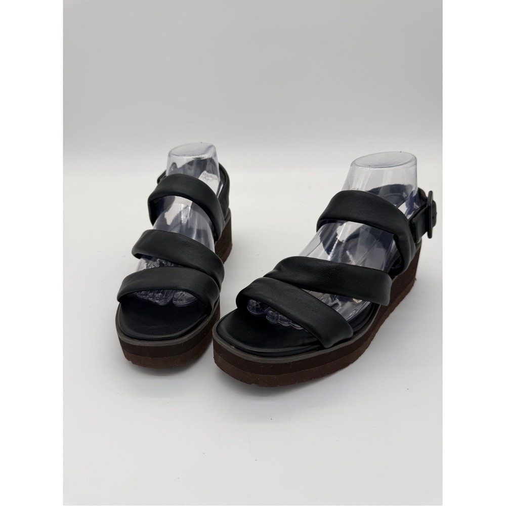 Vince Black & Brown Platform Strappy Sandals size 8 - Picture 2 of 10